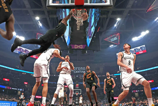 Cavaliers Hajar Nets 112-84, Harden 16 Poin Debut